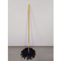 Suinga - Schleife Bodenwischer Mikrofasermopp mit schwarzem Faden + Besenstiel 140 cm Suinga - Schleife Bodenwischer Mikrofasermopp mit schwarzem Faden + Besenstiel 140 cm von SUINGA