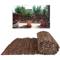 Suinga - Sichtschutzzaun aus kombiniertem Besen mit Weidenzaun 1 x 3 Meter. Sichtschutz 95% Suinga - Sichtschutzzaun aus kombiniertem Besen mit Weidenzaun 1 x 3 Meter. Sichtschutz 95% von SUINGA