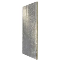 Suinga - Steinwolleplatte für Kamin 100x60x3 cm, 0,6 m2 Nicht brennbare Wärmedämmung mit Aluminium und Klassifizierung A1 von SUINGA