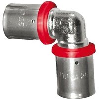 Suinga - Winkel für Mehrschichtrohr 25mm, Verwendung mit Crimpmaschine, grau von SUINGA