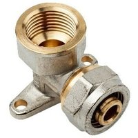 Suinga - Winkel mit 1/2'' Halterung für Mehrschicht Kompressionsrohr 16mm, ohne dass eine Crimpmaschine erforderlich ist, grau Suinga - Winkel mit 1/2'' Halterung für Mehrschicht Kompressionsrohr 16mm, ohne dass eine Crimpmaschine erforderlich ist, grau von SUINGA