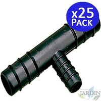 Suinga - T-Stück reduziert von 17 mm auf 12 mm für flexible Schläuche. 25 Einheiten von SUINGA