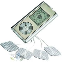TENS Elektro-Stimulationsgerät mit doppeltem Kanal zur Schmerzlinderung, 4 Elektroden, 6 Programme TENS Elektro-Stimulationsgerät mit doppeltem Kanal zur Schmerzlinderung, 4 Elektroden, 6 Programme von SUINGA