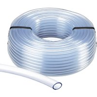 Suinga - Transparentes PVC-Rohr 10x14 mm Rolle 25 Meter Hohe Beständigkeit von SUINGA
