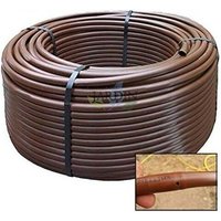 Suinga - Tropfschlauch 16 mm, 33 cm 10 0m Perlschlauch Tropfrohr 16 mm Tropferabstand braun von SUINGA