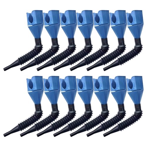 SUIOPPYUW 14x Snap Car Einfach zu tragbares Werkzeug Snap 14 Stück Trichter für das Auto Langlebiger Weithals Trichter Snap Transfer, Blau von SUIOPPYUW