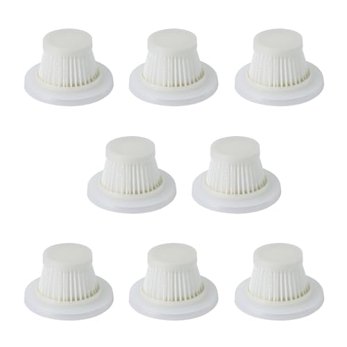 SUIOPPYUW 8 Stück Horse Power Duck Vac Akku Filter 8er Pack waschbare Filter Duck Compact Staubsauger ABS Horsepower Duck Vac von SUIOPPYUW