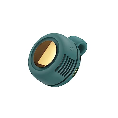 SUIOPPYUW Bladeless Fan USB 3 Geschwindigkeitsverstellbare Lüfter Wiederaufladbare Clip on Desktop Handkühler für Camping von SUIOPPYUW