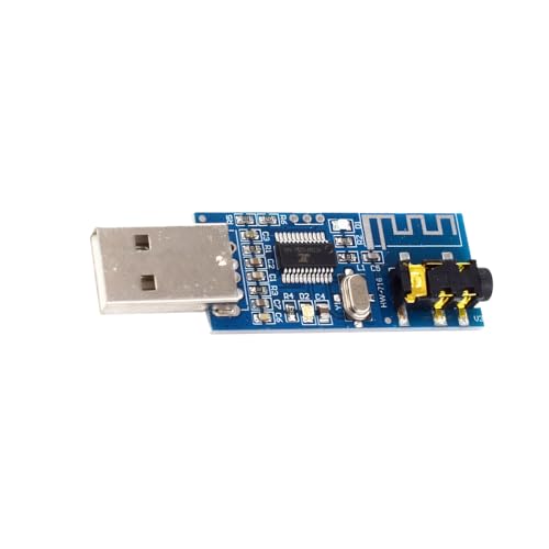SUIOPPYUW Bluetooth Audioempfänger, DIY Produktion, USB Bluetooth Audiomodul mit 5 mm Audioanschluss, 3,5 mm Audioanschluss von SUIOPPYUW