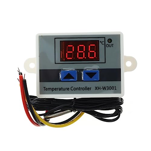 SUIOPPYUW Kühlsteuerung Handwerkskunst Dual Display Thermostat Heizung Schalter Feuchtigkeitsregler 120/240/1500W Hygrometer von SUIOPPYUW