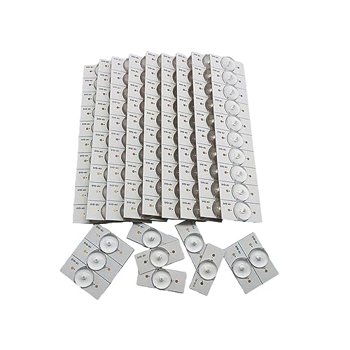 SUIOPPYUW Praktische und langlebige LED Lampe mit optischen Lichtperlen, ABS Leuchtdiode, LED Lampenlicht, LED Licht, praktisch, 6V 50PCS von SUIOPPYUW