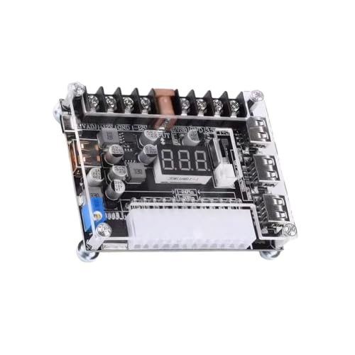 SUIOPPYUW Leistungsmodul der Platine mit TYP C Ausgang und Einstellbarer Spannung, einstellbare Spannung, Digitale Anzeige, Leistungsplatine ABS 9 V von SUIOPPYUW