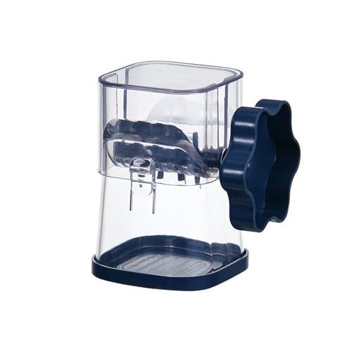 SUIOPPYUW Mixer zum Zerkleinern von Nüssen für müheloses Mahlen. Leicht zu reinigender ABS Mixer. Mixer für die Küche, Grün, 7.2 * 7.2 * 10 cm von SUIOPPYUW