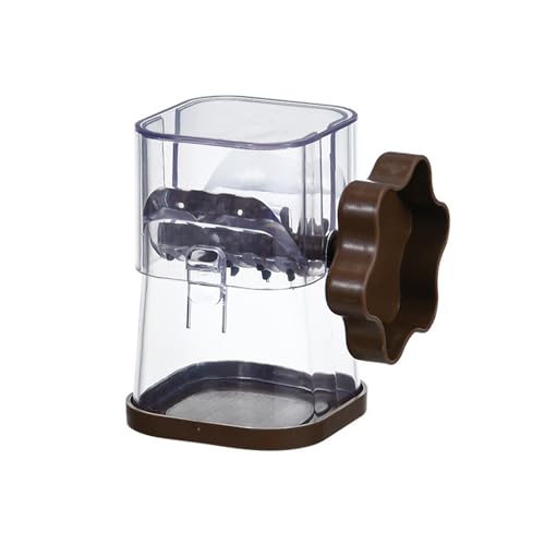 SUIOPPYUW Mixer zum Zerkleinern von Nüssen für müheloses Mahlen. Leicht zu reinigender ABS Mixer. Mixer für die Küche, Kaffee, 7.2 * 7.2 * 10 cm von SUIOPPYUW