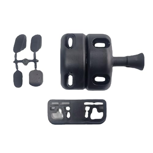 SUIOPPYUW Plastic Lock Works, ABS Leitplankenschloss, Kunststoff Magnetverschluss, für Leitplankenstift, magnetisches Hundekäfig Verschlussschloss, kein Schlüssel von SUIOPPYUW