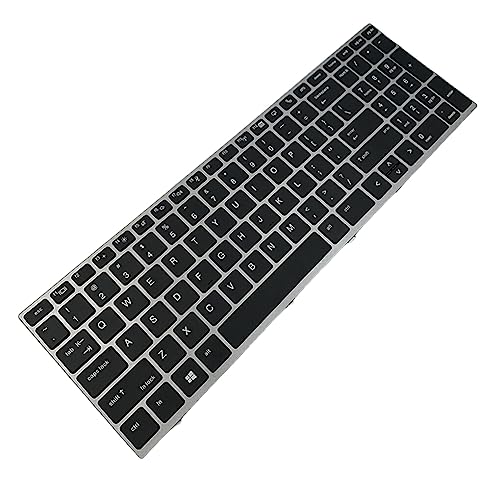SUIOPPYUW Tastaturen Professionell Fließendes Tippen Heimgebrauch Austauschteil Good Touch Keypads Ersatz für Elitebook 850 von SUIOPPYUW