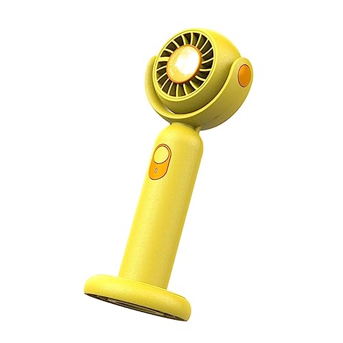 SUIOPPYUW Tragbarer Handventilator Wiederaufladbarer Wind Sommer Luftkühlungs Reise Tragehals Outdoor Plastik Walking Desktop Kühler, Gelb SUIOPPYUW Tragbarer Handventilator Wiederaufladbarer Wind Sommer Luftkühlungs Reise Tragehals Outdoor Plastik Walking Desktop Kühler, Gelb von SUIOPPYUW