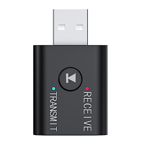 SUIOPPYUW USB Audioadapter Tragbarer Bluetooth kompatibler 5.0 Wireless Stereo Sender Autocomputer Lautsprecherempfänger SUIOPPYUW USB Audioadapter Tragbarer Bluetooth kompatibler 5.0 Wireless Stereo Sender Autocomputer Lautsprecherempfänger von SUIOPPYUW