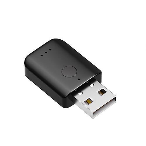 SUIOPPYUW Universal Auto Bluetooth kompatibler 5.1 USB Sender Empfänger Verlustfreier tragbarer Fahrzeug Tablet Stereo Sound Adapter von SUIOPPYUW