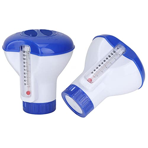Chlorspender, Chlortablettenspender, Schwimmender Spender, Chlortabletten für Schwimmbad, 5 Zoll Chemischer Chlorschwimmer für Planschbecken, Wasserpark, Whirlpool und Spa Reiniger Chlorspender, Chlortablettenspender, Schwimmender Spender, Chlortabletten für Schwimmbad, 5 Zoll Chemischer Chlorschwimmer für Planschbecken, Wasserpark, Whirlpool und Spa Reiniger von SUJAHHUJIQ