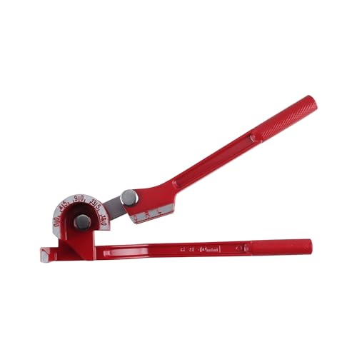 180 Grad manueller Rohrbieger 3-in-1 Rohrbiegegerät 6mm 8mm 10mm Rohrbieger Biegewerkzeug Bremsleitung für Kupfer, Aluminium, Messing und Stahlrohre - Rot 180 Grad manueller Rohrbieger 3-in-1 Rohrbiegegerät 6mm 8mm 10mm Rohrbieger Biegewerkzeug Bremsleitung für Kupfer, Aluminium, Messing und Stahlrohre - Rot von SUKITMISO