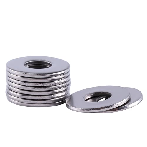 SUKITMISO 150 Stück Große Unterlegscheiben M4 Edelstahl A2 V2A DIN 9021 Beilagscheiben Karosseriescheiben Unterlegscheibe M4 x 12mm, für Schrauben und Muttern SUKITMISO 150 Stück Große Unterlegscheiben M4 Edelstahl A2 V2A DIN 9021 Beilagscheiben Karosseriescheiben Unterlegscheibe M4 x 12mm, für Schrauben und Muttern von SUKITMISO