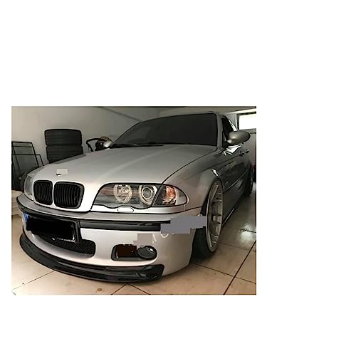 SUKORI Auto Frontlippe Frontspoiler für BMW E46 M Tech/M Sport 1997-2006 CSL,Antikollisions FrontstoßStange Splitter Diffusor Frontlippe Spoiler Protector von SUKORI