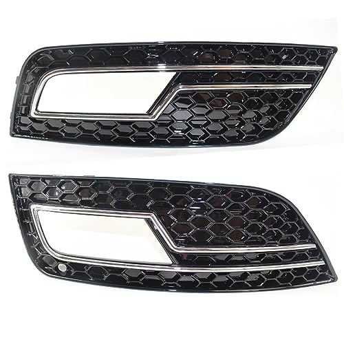 SUKORI Nebelscheinwerfer-Kühlergrill-Abdeckung für Audi A4 B8.5 2013 2014 2015 2016,Auto Vorne Nebel Licht Lampe Abdeckung Grill Stoßstange Grille Ersatz SUKORI Nebelscheinwerfer-Kühlergrill-Abdeckung für Audi A4 B8.5 2013 2014 2015 2016,Auto Vorne Nebel Licht Lampe Abdeckung Grill Stoßstange Grille Ersatz von SUKORI