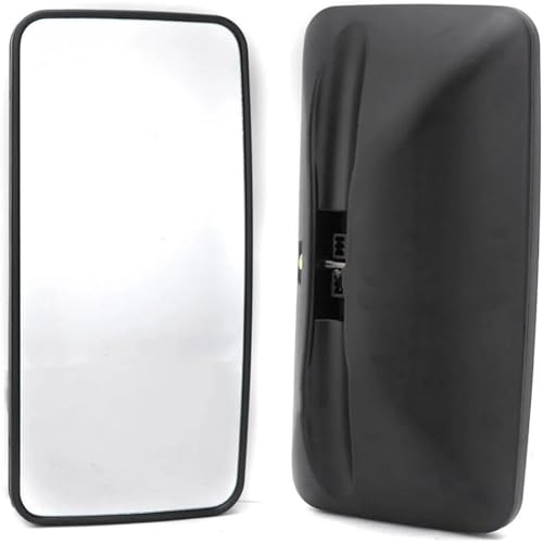 Spiegelglas Beheizbar für Mitsubishi Canter Fuso FE FG 2005-2011 2012-2016 2017 2018 2019 2020 2021,Beheizbar Wasserdicht Asphärisch Mit Trägerplatte Spiegelglas Glas Ersatz,C-1 Pair von SUKORI