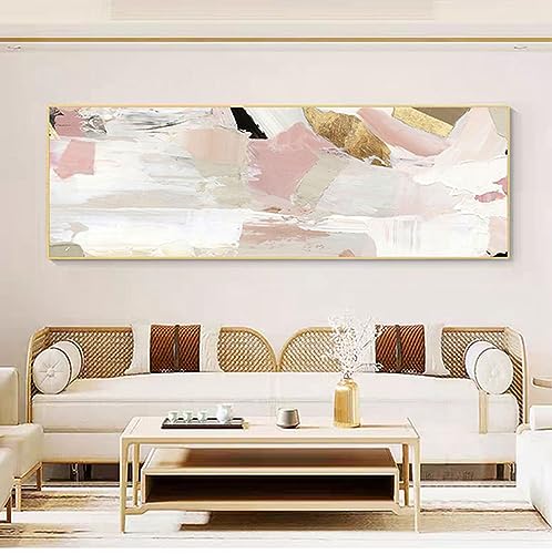 SUKPDJO Abstrakte Leinwand Bilder Bunt Warme Wandbilder Wandposter Kunstdruck Bilder Set Moderne Abstrakte Kunst Poster XXL Wandbilder Wohnzimmer Schlafzimmer Wanddeko No Frame (60x180 cm) von SUKPDJO