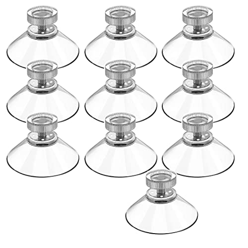 10 Stück Saugnapf mit Gewinde 40mm Kunststoff Saugnäpfe Runde Saugnäpfe mit Schraubmuttern Transparente PVC Saugnäpfe für Die Tägliche Aufhängung Schminkspiegel Glas Bad Küche 10 Stück Saugnapf mit Gewinde 40mm Kunststoff Saugnäpfe Runde Saugnäpfe mit Schraubmuttern Transparente PVC Saugnäpfe für Die Tägliche Aufhängung Schminkspiegel Glas Bad Küche von SULIUDAJI