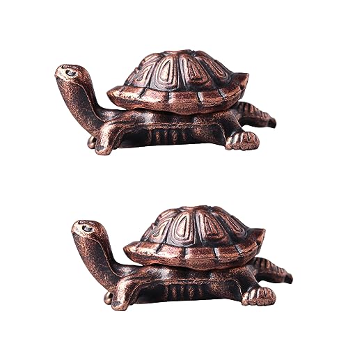 2 Stück Räucherstäbchen Halter, Schildkröte Weihrauchbrenner, Schildkröte Halter für Yoga Teehaus von SULIUDAJI