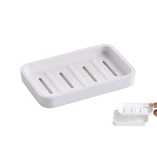 SULIUDAJI 1 Stück Seifenschale Mit Ablauf Für Badezimmer Dusche Rutschfreies Design Seifenablage wasserdichte Seifendose Reise Soap Box Saugschraube Seifenkorb Seifenhalte SULIUDAJI 1 Stück Seifenschale Mit Ablauf Für Badezimmer Dusche Rutschfreies Design Seifenablage wasserdichte Seifendose Reise Soap Box Saugschraube Seifenkorb Seifenhalte von SULIUDAJI