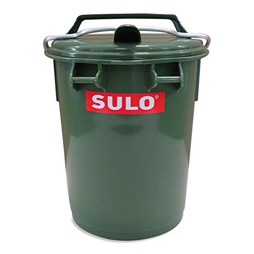 Sulo 35 Liter Systemmülleimer Mülltonne Farbe grün mit Alu-Bügel Sulo 35 Liter Systemmülleimer Mülltonne Farbe grün mit Alu-Bügel von Sulo