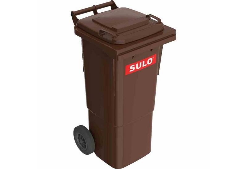 SULO Mülleimer Kunststoff-Müllgroßbehälter braun 60 l Kunststoff von SULO