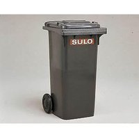 SULO Mülltonne, Müllgroßbehälter, Abfalltonne, Müllcontainer, 120 l, aus Kunststoff, in grau von SULO