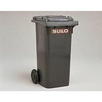 SULO Mülltonne, Müllgroßbehälter, Abfalltonne, Müllcontainer, 80 l, aus Kunststoff, in grau von SULO