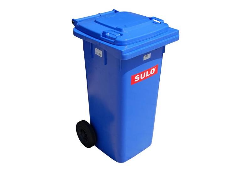 SULO Mülltrennsystem 120 L Mülleimer SULO Mülltonne blau von SULO