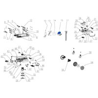 Ladekontakt-Halterung Set - 1958015001 für mb 800, classic 500B Ladekontakt-Halterung Set - 1958015001 für mb 800, classic 500B von SUMEC