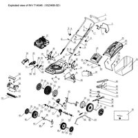 Selbstschneidende Schraube mit innerem Sechskant-Blumenscheibenkopf ST5X12(F-Typ) - 2601288000 für inv T14046, inv T1456 H2 von SUMEC