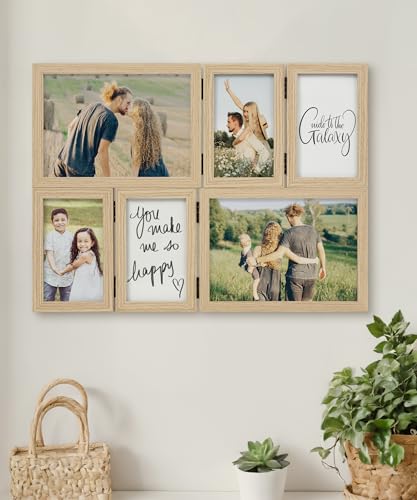 SUMGAR Bilderrahmen Collage Holz 6er Set, 13x18 Fotorahmen 2er Set mit 8x13 4er Set Desktop oder Wand Geschenk Family Hochzeit Festival Muttertagsgeschenk Geschenk für Mama Geschenk zum Muttertag SUMGAR Bilderrahmen Collage Holz 6er Set, 13x18 Fotorahmen 2er Set mit 8x13 4er Set Desktop oder Wand Geschenk Family Hochzeit Festival Muttertagsgeschenk Geschenk für Mama Geschenk zum Muttertag von SUMGAR