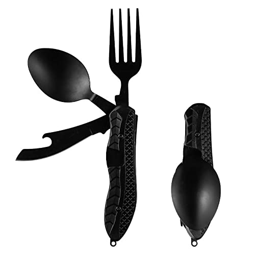 1 Stück 3-in-1 Multi-Tool Camping Picknick Tragbares Klapp geschirr Edelstahl Klapp löffel Gabel Messer Flaschen öffner 1 Stück 3-in-1 Multi-Tool Camping Picknick Tragbares Klapp geschirr Edelstahl Klapp löffel Gabel Messer Flaschen öffner von SUMKTO