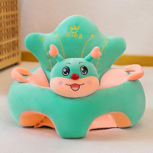 Babys itz bezug zum Lernen, sich zu setzen; Plüsch-Cartoon-Kleinkind-Unterstützung sofa; Bequemer Nest-Puff ohne Füllung, wasch bar von SUMKTO