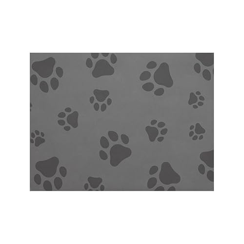 SUMKTO Haustier Fütterung Matte Absorbierende Katze für Futter und Wasser Schüssel Platz rutsch Feste Quickdry Zubehör Zubehör von Qxiao