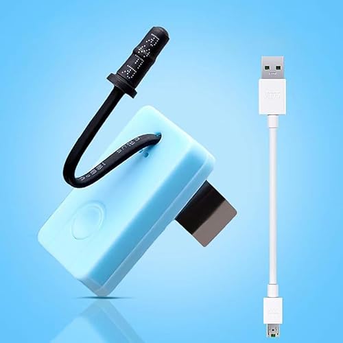 SUMKTO Praktisches Ohr pflück Werkzeug Daumen Tragbare Ohrpick Lampe, Leichtes Ohr wachs entferner licht, USB-Ladeohr reinigungs Lampe Dreistufige Helligkeits-Ohrstock Lampe von SUMKTO