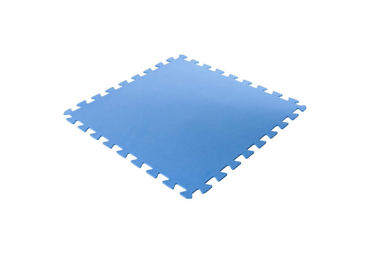 SUMMER FUN Bodenschutzmatte Bodenschutzmatten, blau, 500x500x4mm (8 Stück im S, Komplett-Set von SUMMER FUN
