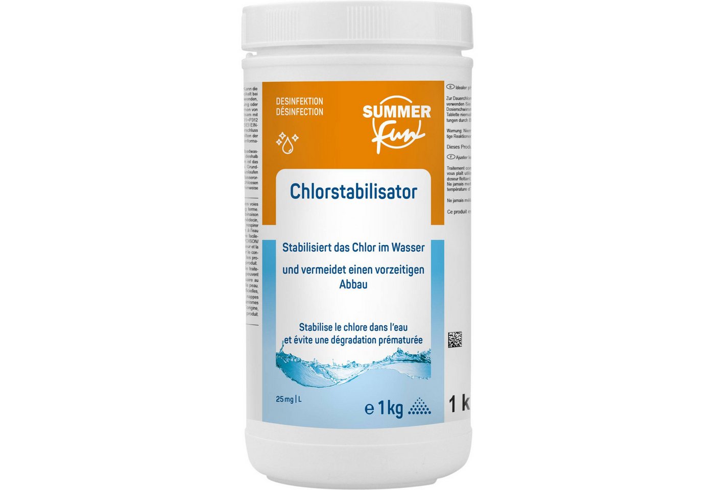 SUMMER FUN Poolpflege Summer Fun Chlorstabilisator - 1 kg von SUMMER FUN