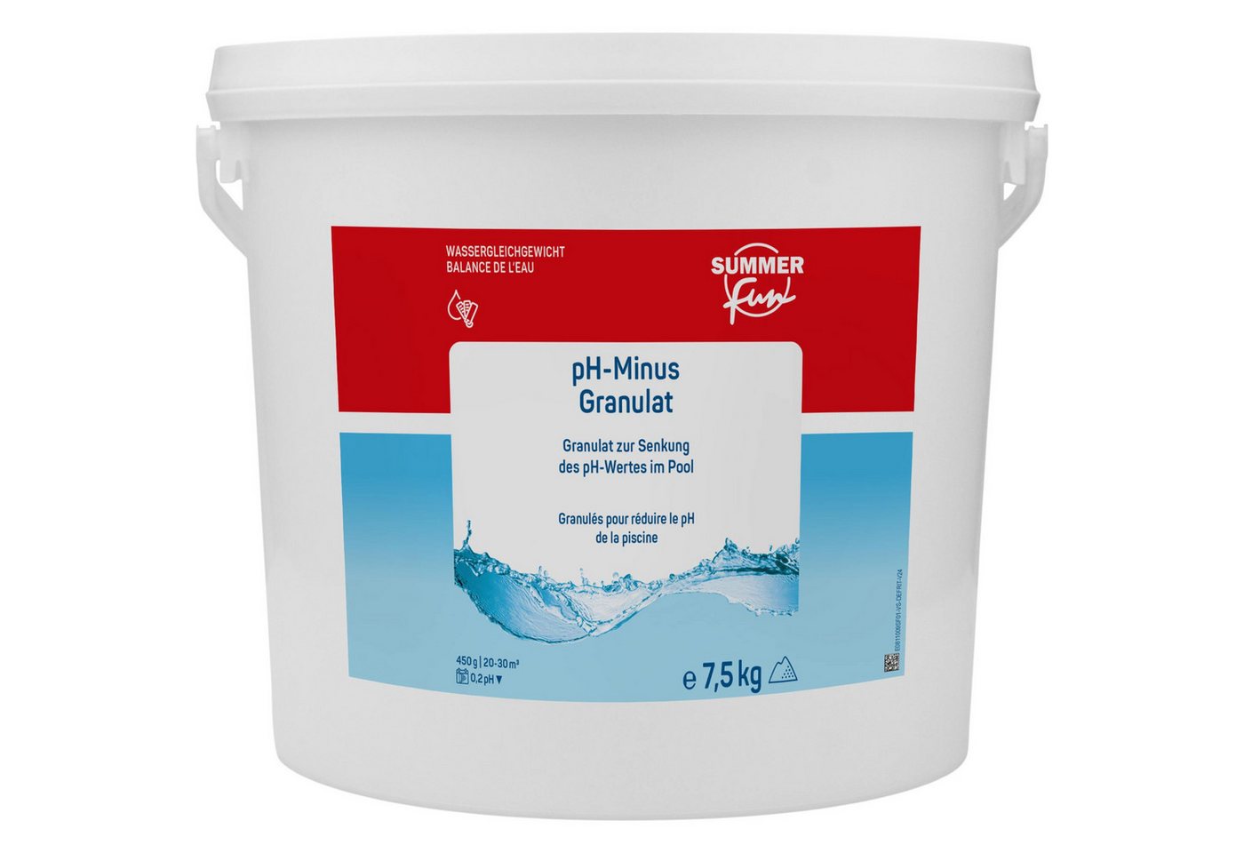SUMMER FUN Poolpflege Summer Fun pH-Minus Granulat - 7,5 kg von SUMMER FUN