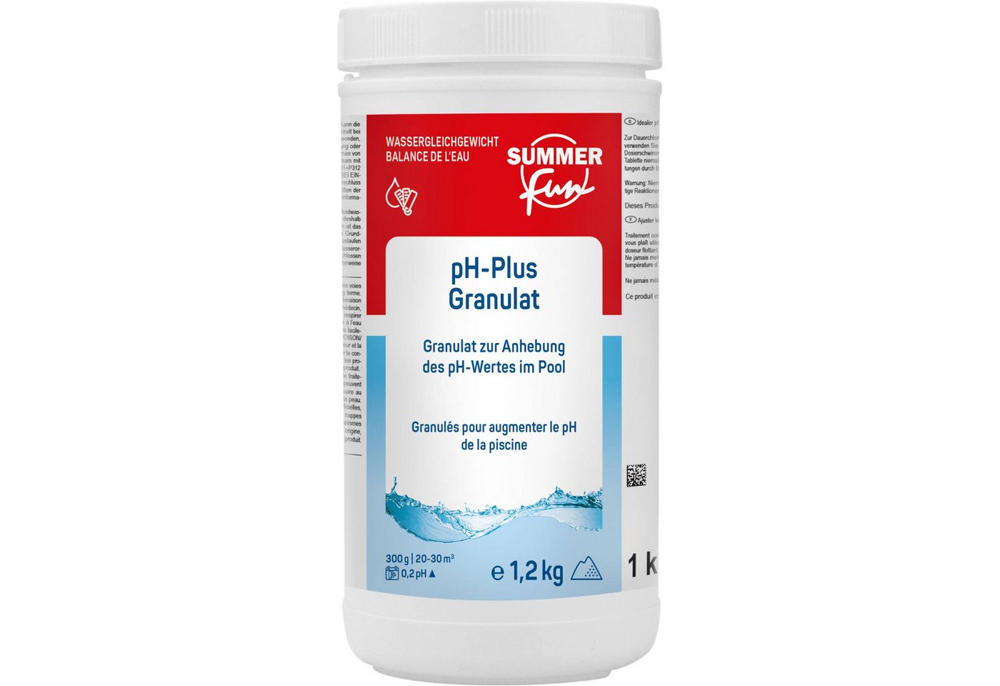 SUMMER FUN Poolpflege Summer Fun pH-Plus Granulat - 1,2 kg von SUMMER FUN