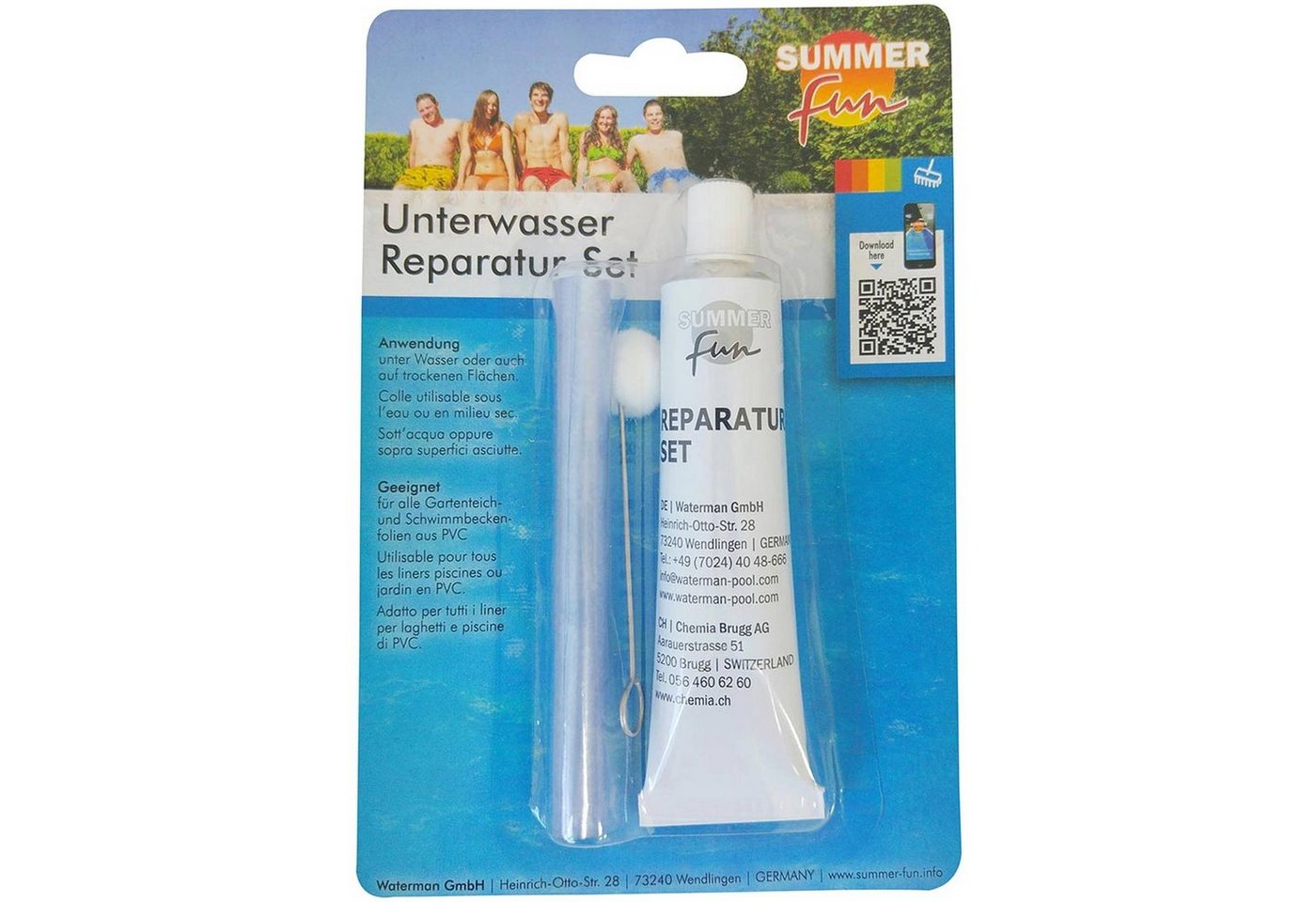 SUMMER FUN Teichfolie Unterwasser-Reparaturset Summer Fun SUMMER FUN Teichfolie Unterwasser-Reparaturset Summer Fun von SUMMER FUN